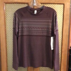 Lululemon “Relaxed” restless patterned pullover